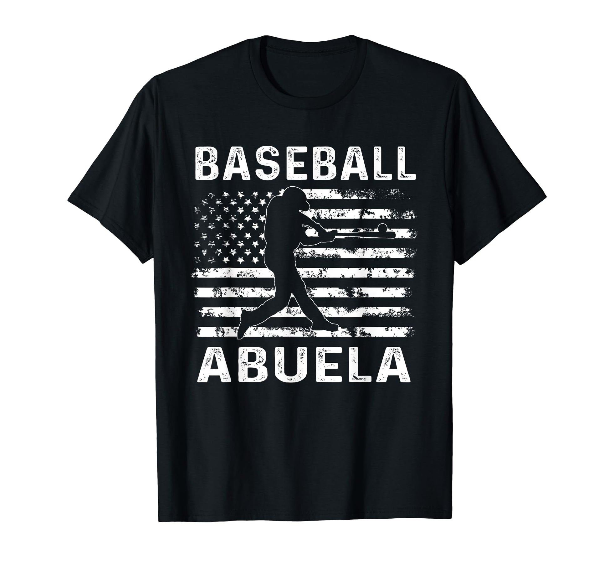 Baseball Abuela Grandma Usa Flag 4Th T-Shirt - Fun Novelty Design Unisex - T-Shirt, Sweatshirt, Hoodie