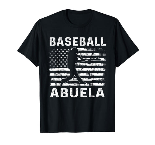Baseball Abuela Grandma Usa Flag 4Th T-Shirt - Fun Novelty Design Unisex - T-Shirt, Sweatshirt, Hoodie