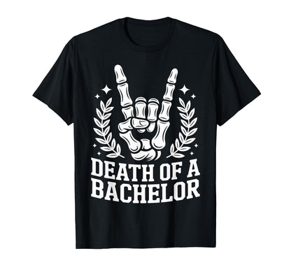 Death Bachelor Rock Fans Creepy Vibe T-Shirt - Minimalist Print for Adults - T-Shirt, Sweatshirt, Hoodie