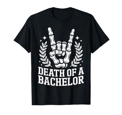 Death Bachelor Rock Fans Creepy Vibe T-Shirt - Minimalist Print for Adults - T-Shirt, Sweatshirt, Hoodie