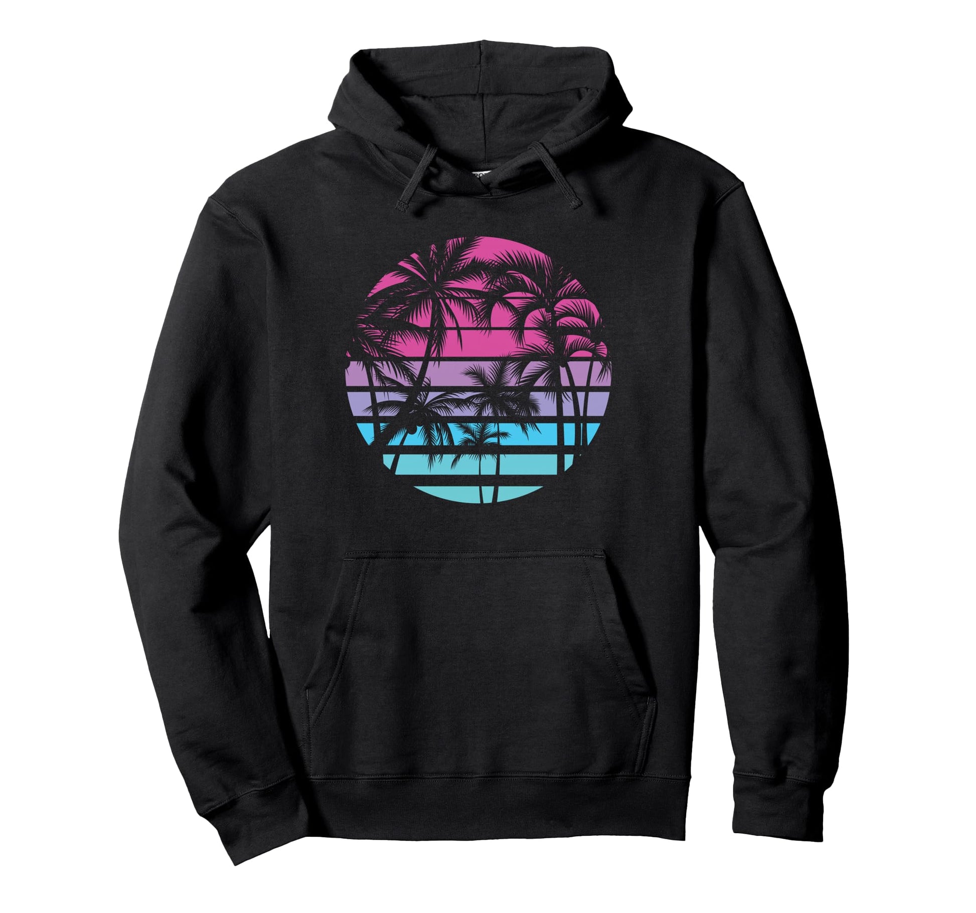 Give Me 90S Palm Trees Beach Hoodie - Trendy Graphic Unisex - T-Shirt, Sweatshirt, Hoodie