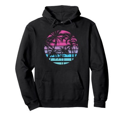 Give Me 90S Palm Trees Beach Hoodie - Trendy Graphic Unisex - T-Shirt, Sweatshirt, Hoodie