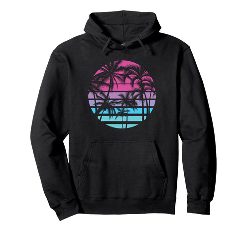 Give Me 90S Palm Trees Beach Hoodie - Trendy Graphic Unisex - T-Shirt, Sweatshirt, Hoodie