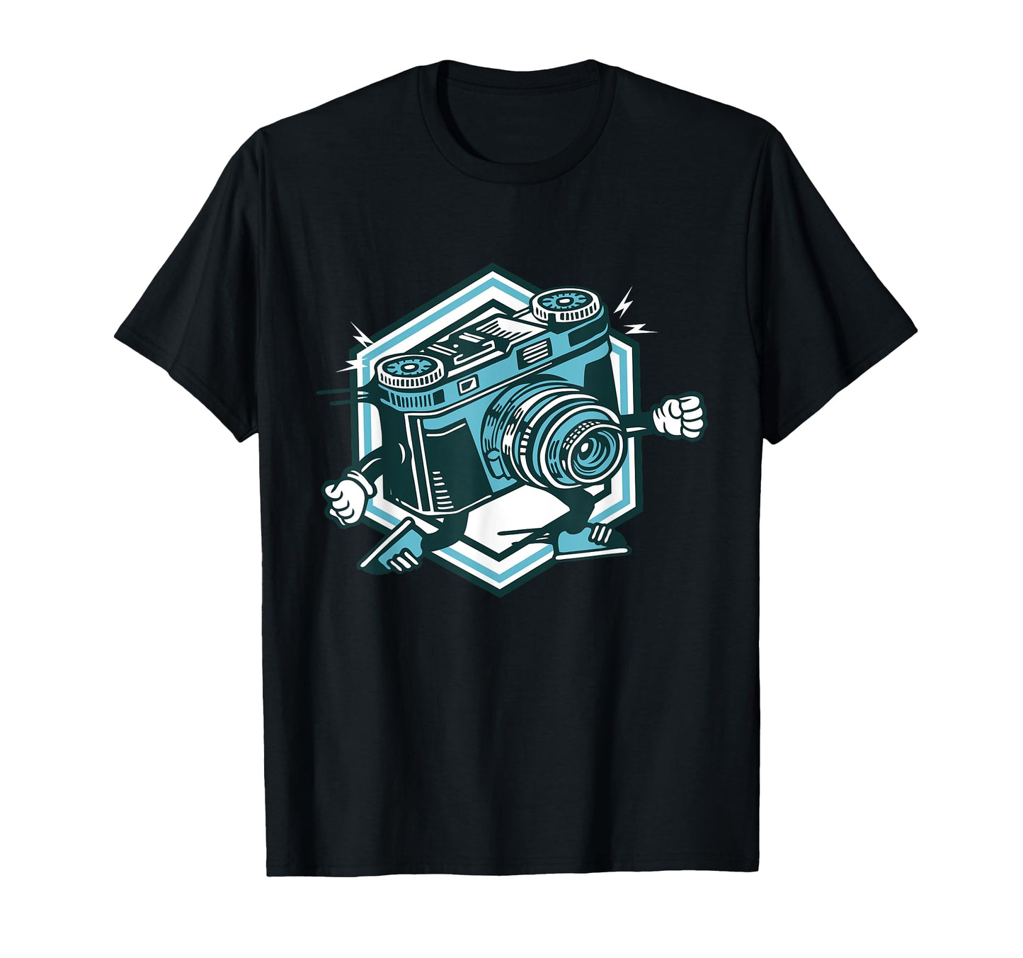 Camera Photographer Photographer T-Shirt - Aesthetic Graphic Men Women - T-Shirt, Sweatshirt, Hoodie