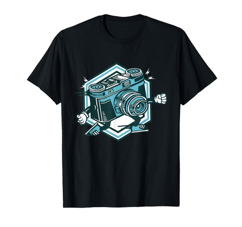Camera Photographer Photographer T-Shirt - Aesthetic Graphic Men Women - T-Shirt, Sweatshirt, Hoodie