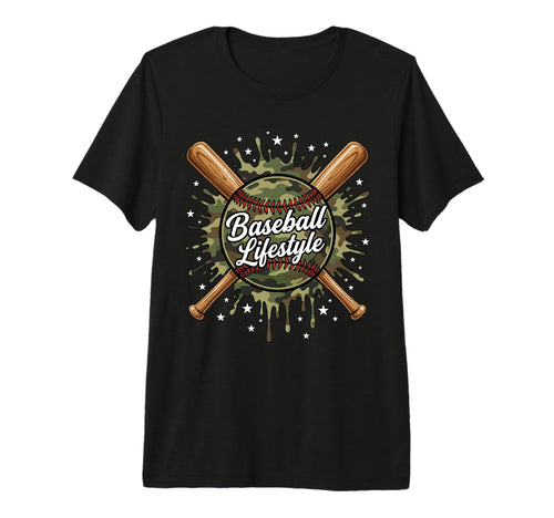 Baseball Lifestyle Sports Dad Birthday T-Shirt - Aesthetic Graphic Unisex - T-Shirt, Sweatshirt, Hoodie