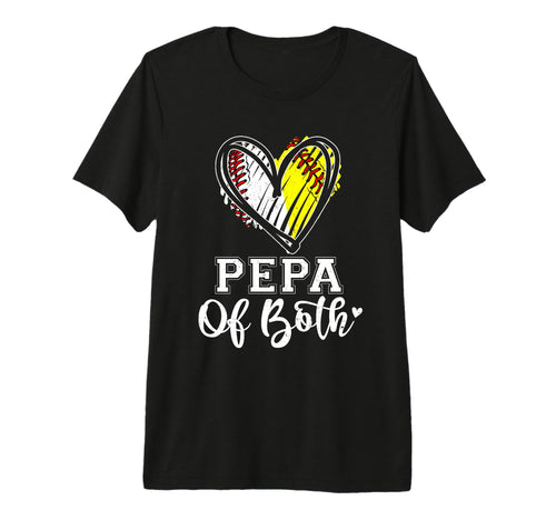 Pepa Both Baseball Softball T-Shirt - Casual Everyday Wear for Adults - T-Shirt, Sweatshirt, Hoodie