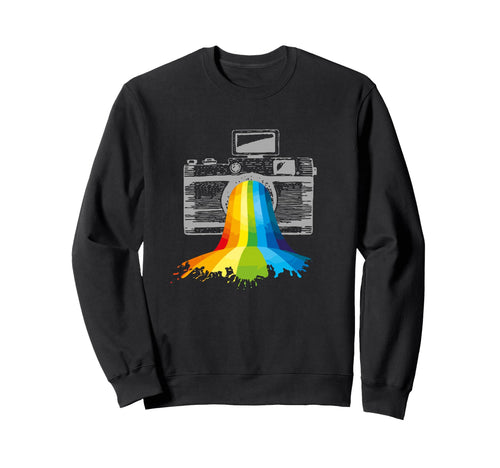 Camera Art Photography Photographer Gift Sweatshirt - Trendy Graphic Unisex - T-Shirt, Sweatshirt, Hoodie