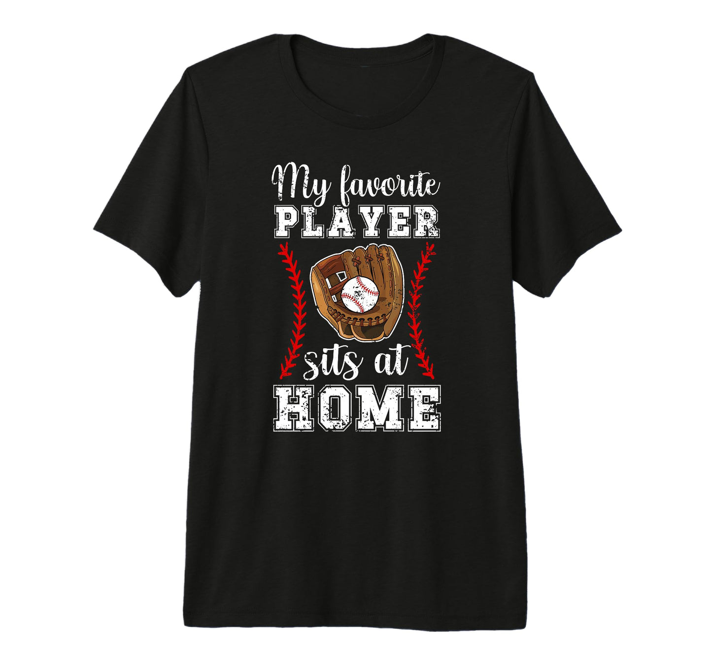 Home Baseball Catcher Mom Baseball T-Shirt - Minimalist Print Unisex - T-Shirt, Sweatshirt, Hoodie