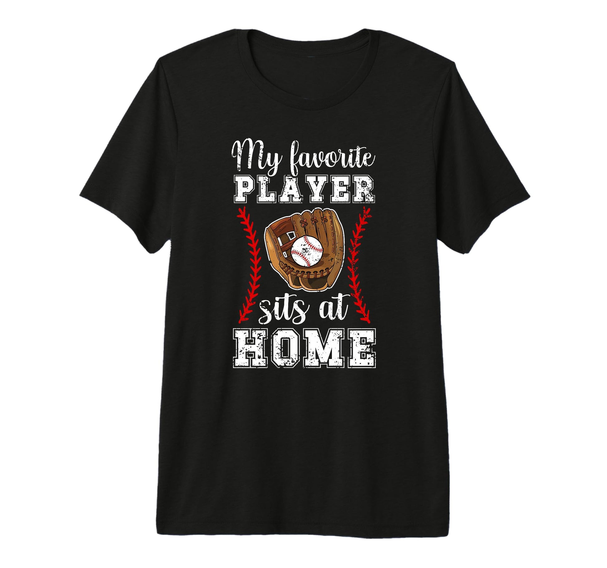 Home Baseball Catcher Mom Baseball T-Shirt - Minimalist Print Unisex - T-Shirt, Sweatshirt, Hoodie