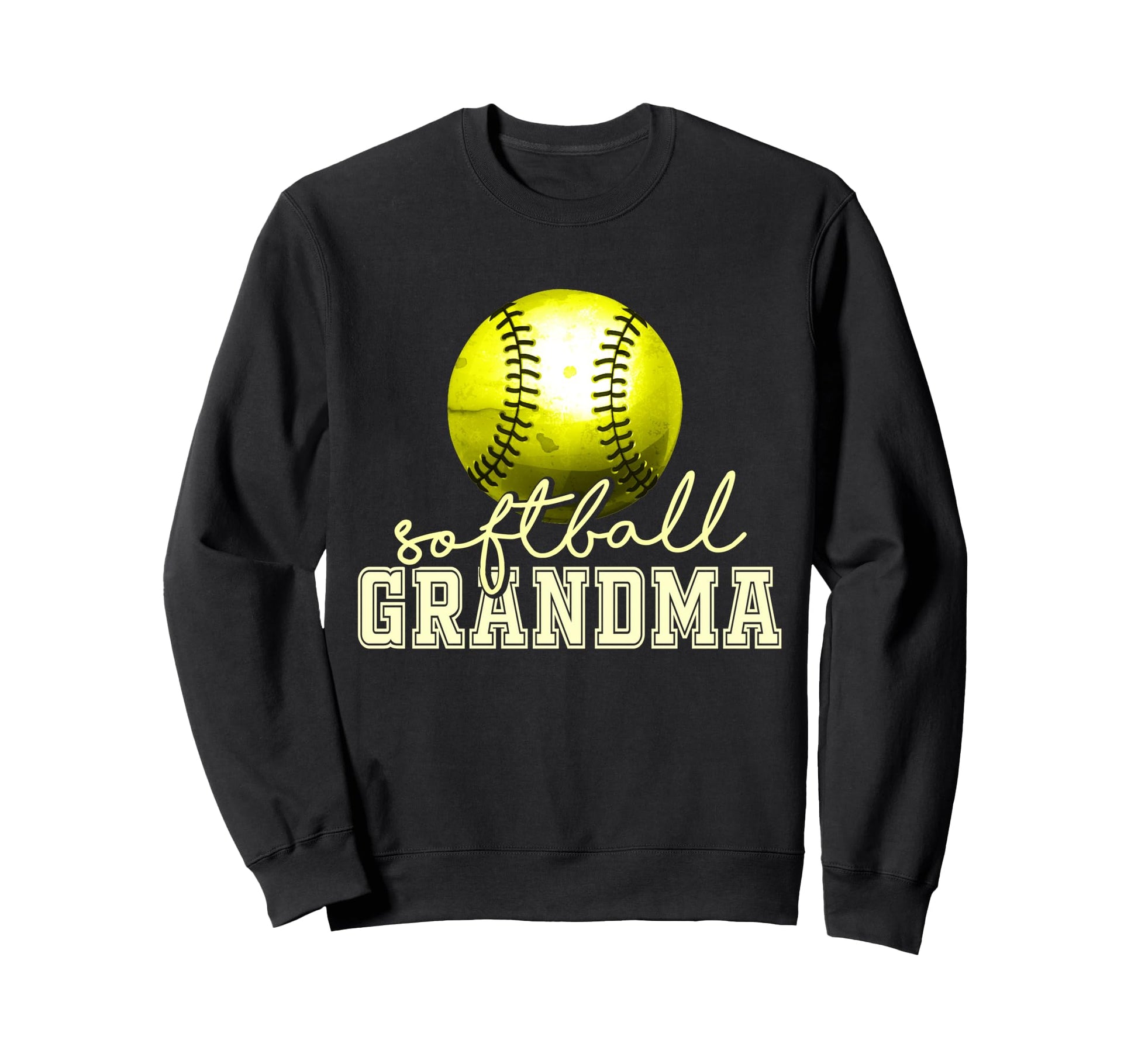 Softball Grandma Sweatshirt - Graphic Print Unisex - T-Shirt, Sweatshirt, Hoodie
