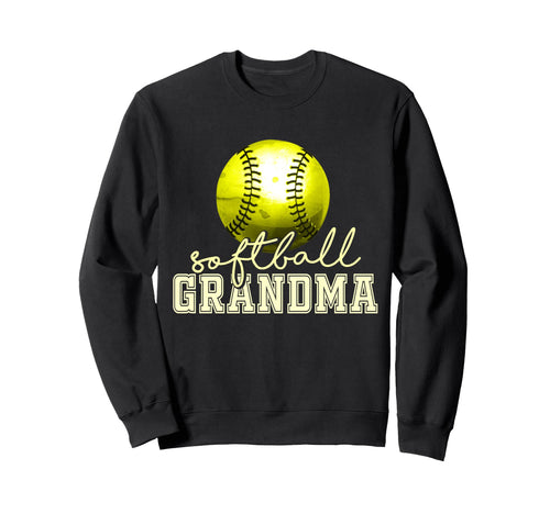 Softball Grandma Sweatshirt - Graphic Print Unisex - T-Shirt, Sweatshirt, Hoodie