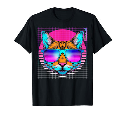 Orange Cat Sunglasses Tabby Cat T-Shirt - Fun Novelty Design Men Women - T-Shirt, Sweatshirt, Hoodie