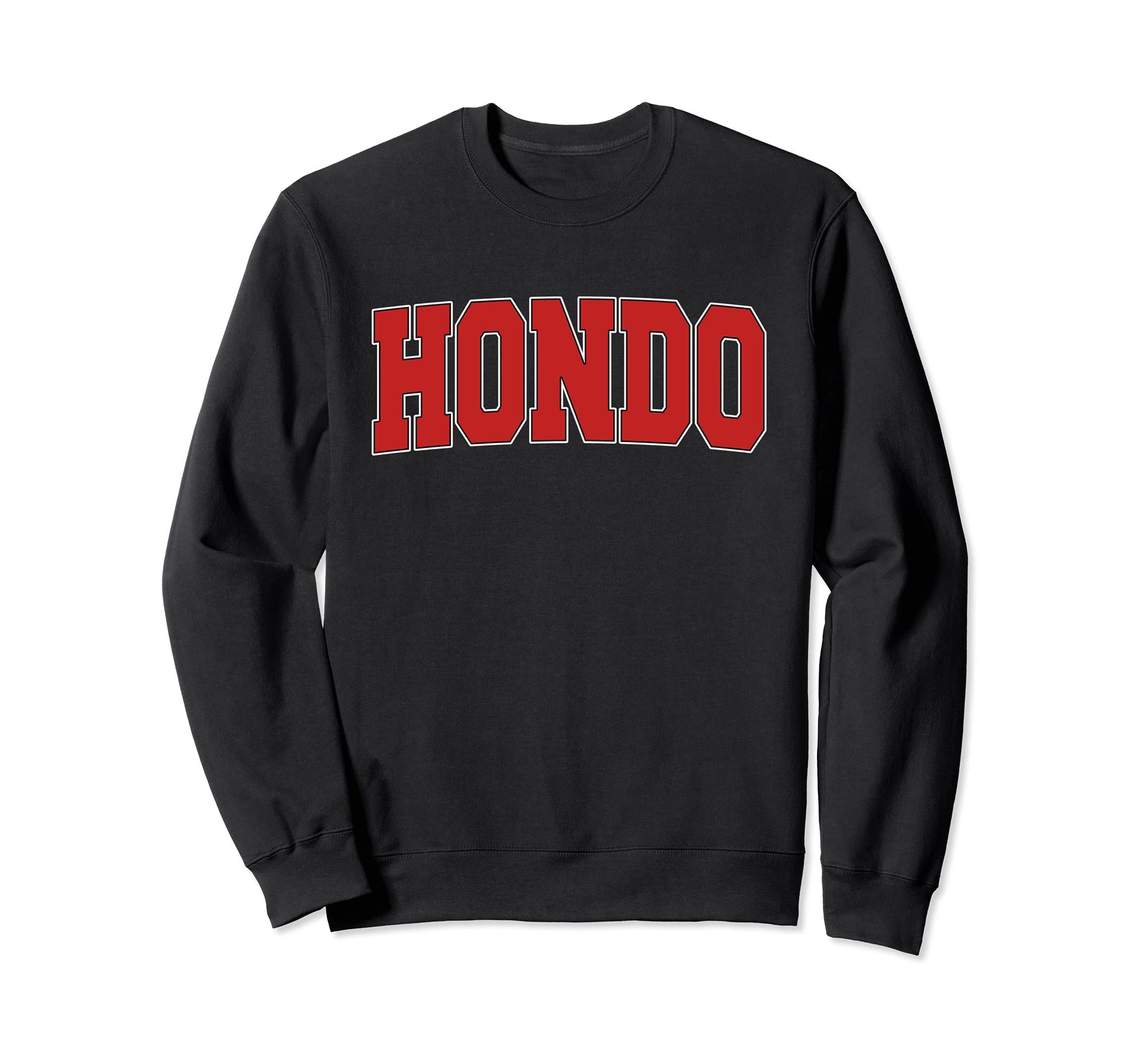 Hondo Tx Texas Varsity Usa Sports Sweatshirt - Casual Everyday Wear Unisex - T-Shirt, Sweatshirt, Hoodie