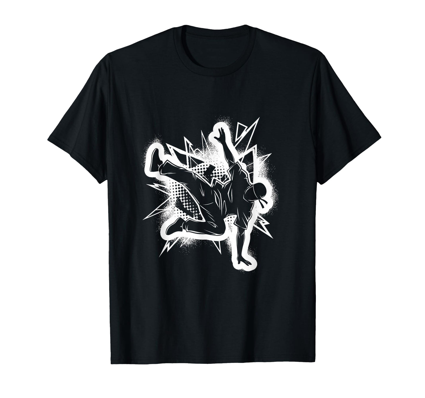 Break Dancer Hip Hop Old School Modern T-Shirt - Fun Novelty Design Unisex - T-Shirt, Sweatshirt, Hoodie