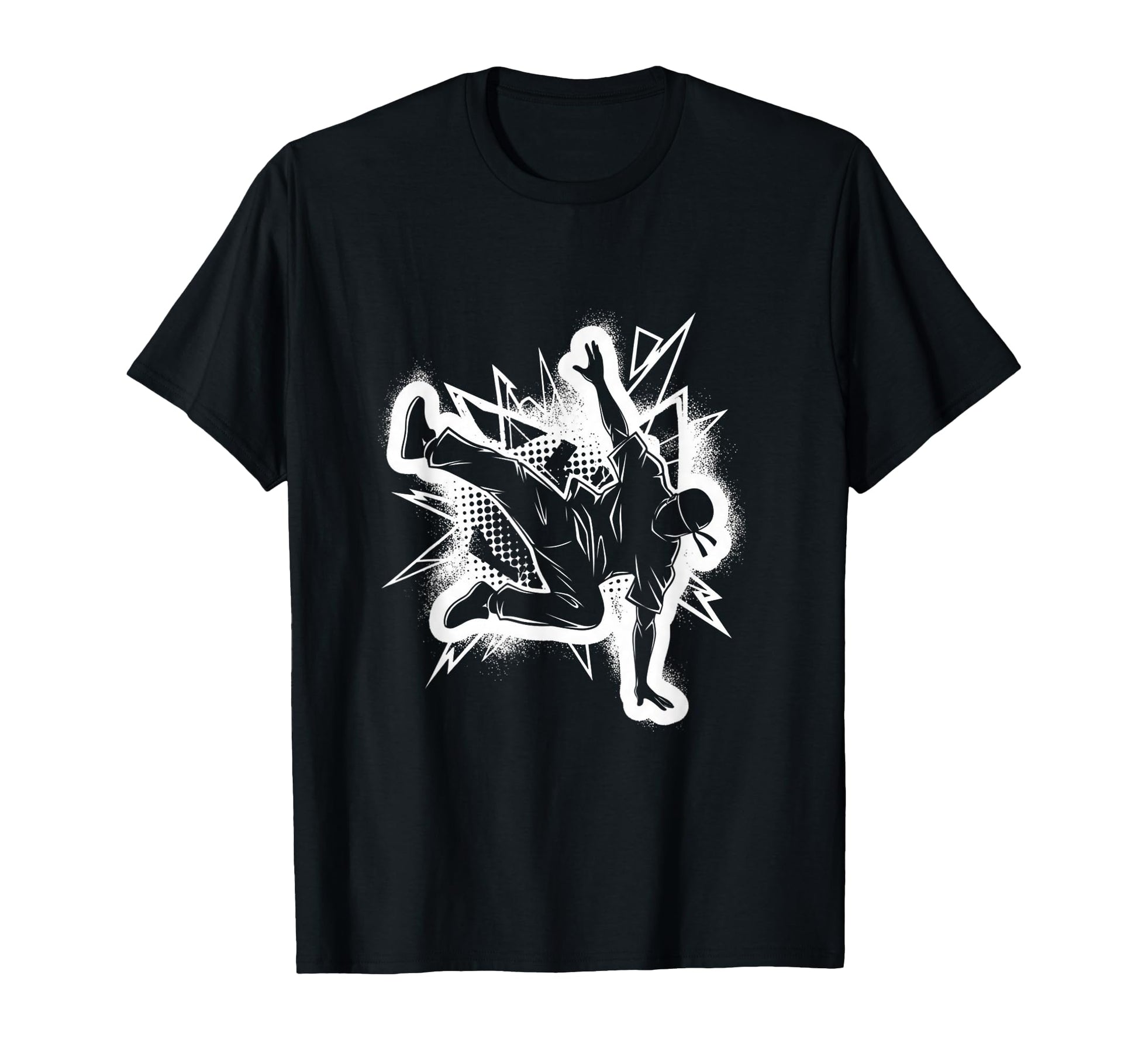Break Dancer Hip Hop Old School Modern T-Shirt - Fun Novelty Design Unisex - T-Shirt, Sweatshirt, Hoodie