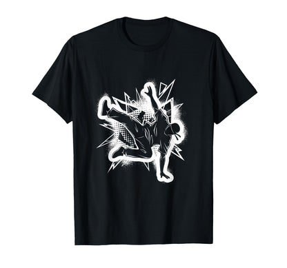 Break Dancer Hip Hop Old School Modern T-Shirt - Fun Novelty Design Unisex - T-Shirt, Sweatshirt, Hoodie