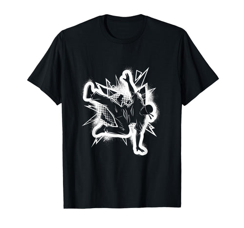 Break Dancer Hip Hop Old School Modern T-Shirt - Fun Novelty Design Unisex - T-Shirt, Sweatshirt, Hoodie