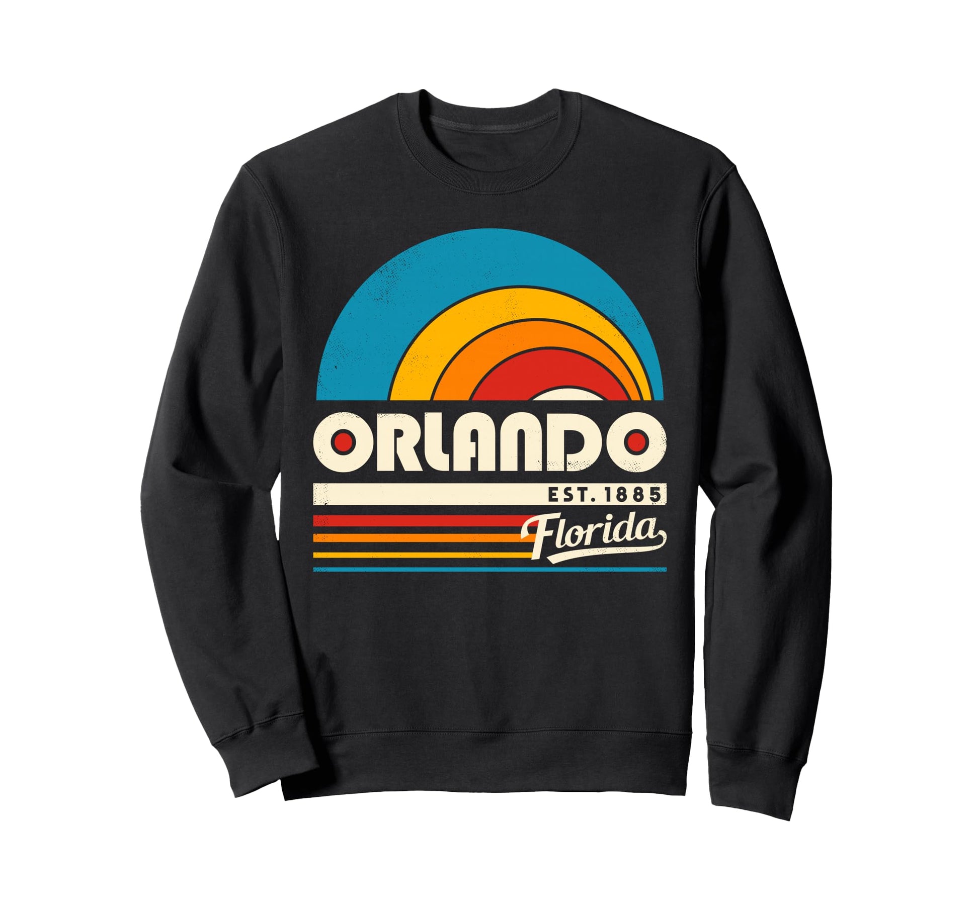 Orlando Florida Est 1885 Fl State Sweatshirt - Fun Novelty Design Unisex - T-Shirt, Sweatshirt, Hoodie