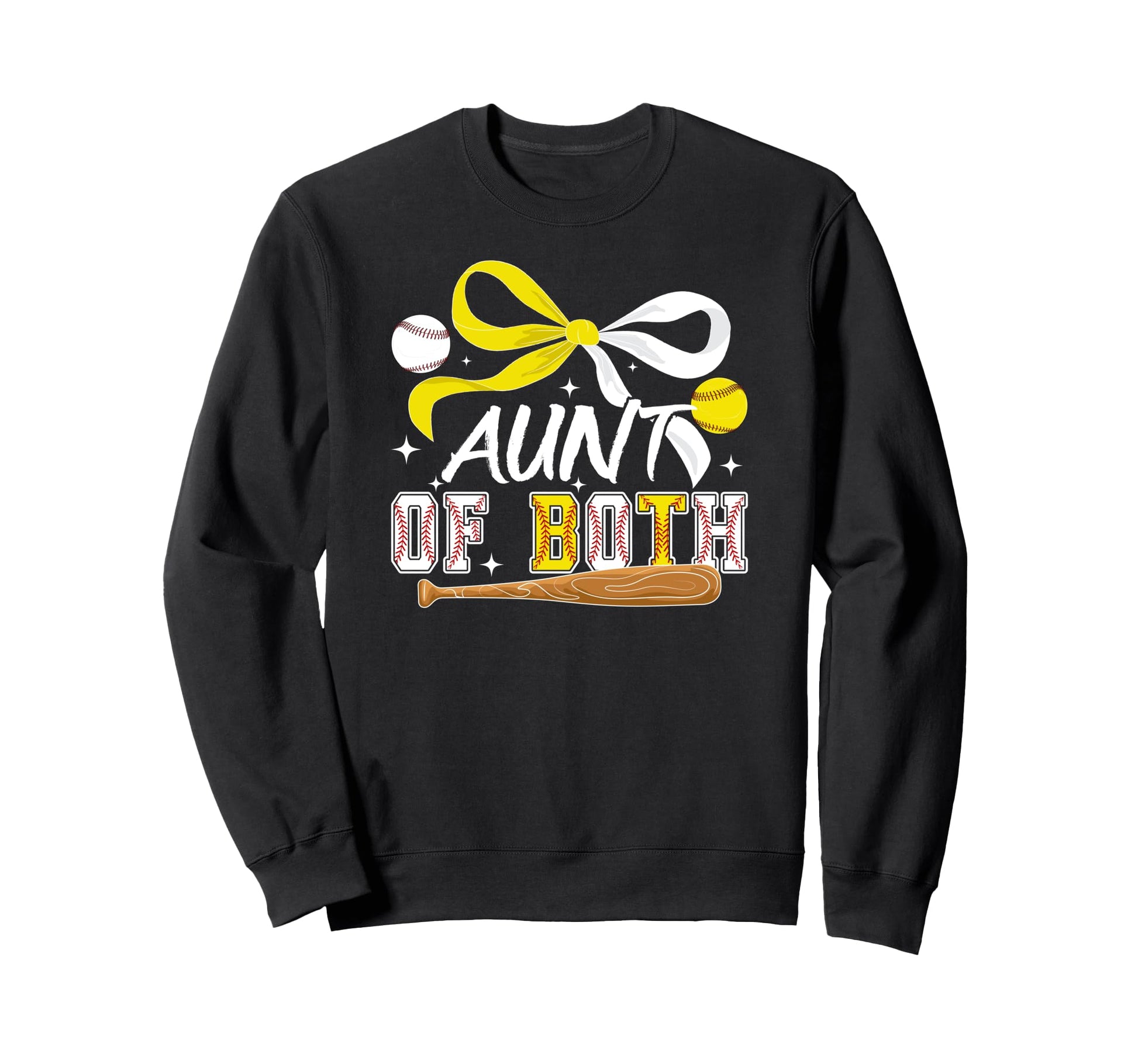 Aunt Both Coquette Baseball Softball Sweatshirt - Streetwear Style Unisex - T-Shirt, Sweatshirt, Hoodie