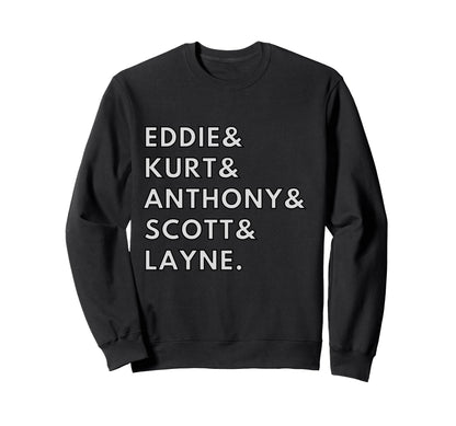 90S Grunge Rock Frontman Band Sweatshirt - Casual Everyday Wear for Adults - T-Shirt, Sweatshirt, Hoodie