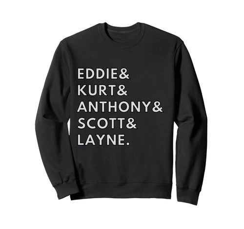 90S Grunge Rock Frontman Band Sweatshirt - Casual Everyday Wear for Adults - T-Shirt, Sweatshirt, Hoodie