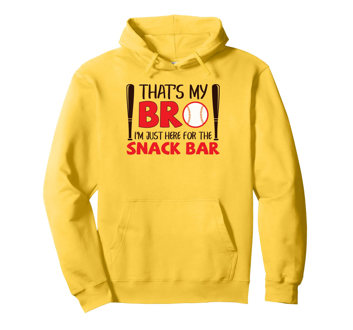 Funny Baseball Brother Thats My Bro Here Hoodie - Unique Graphic Men Women - T-Shirt, Sweatshirt, Hoodie