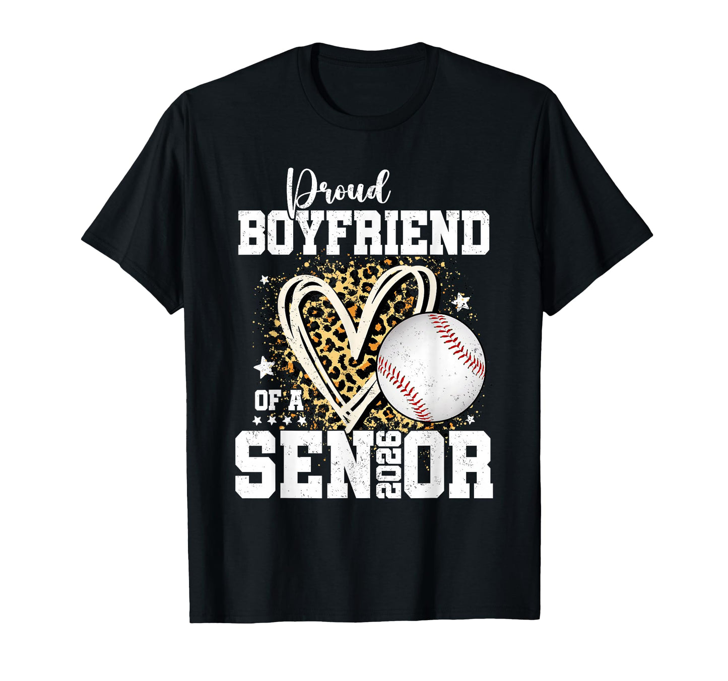 Proud Boyfriend 2026 Senior Baseball T-Shirt - Casual Everyday Wear Unisex - T-Shirt, Sweatshirt, Hoodie