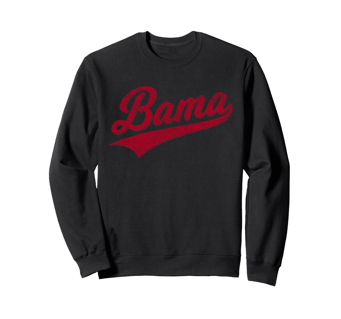 Bama Alabama Varsity Script Sweatshirt - Aesthetic Graphic for Adults - T-Shirt, Sweatshirt, Hoodie