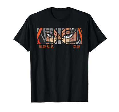 Anime Eyes Japan Culture Art Japanese T-Shirt - Unique Graphic Men Women - T-Shirt, Sweatshirt, Hoodie