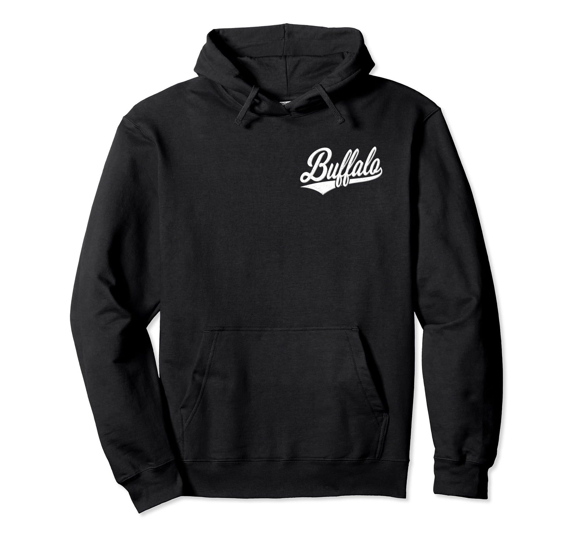 City Buffalo Ny Varsity Script Sports Hoodie - Fun Novelty Design Unisex - T-Shirt, Sweatshirt, Hoodie