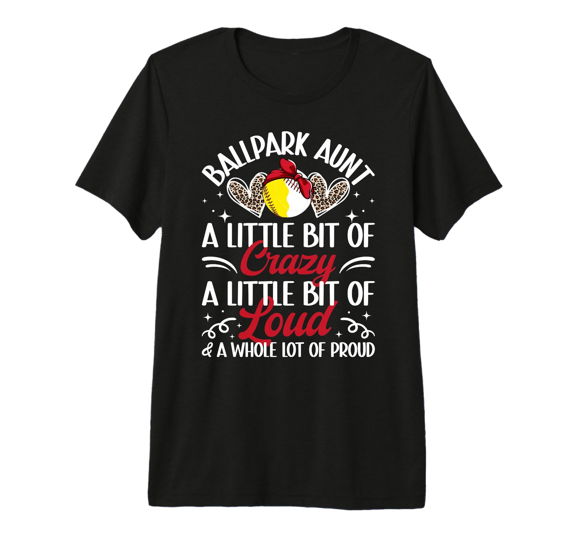 Ballpark Aunt Definition Baseball T-Shirt - Unique Graphic Men Women - T-Shirt, Sweatshirt, Hoodie