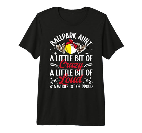 Ballpark Aunt Definition Baseball T-Shirt - Unique Graphic Men Women - T-Shirt, Sweatshirt, Hoodie