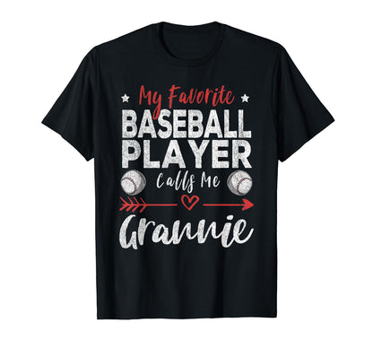My Favorite Baseball Player Calls Me T-Shirt - Custom Art Print for Adults - T-Shirt, Sweatshirt, Hoodie