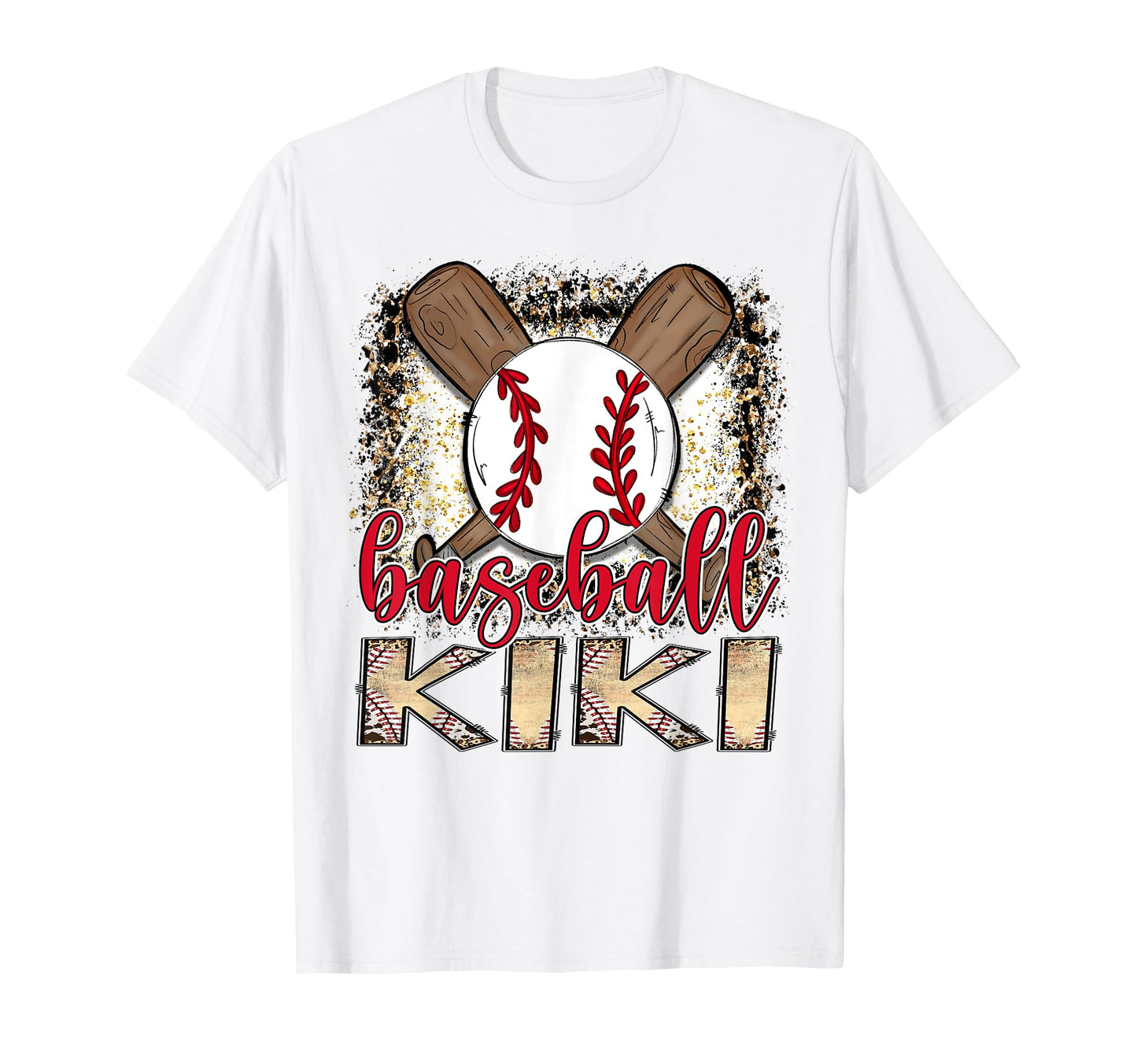 Baseball Kiki Leopard Proud Ball T-Shirt - Fun Novelty Design for Adults - T-Shirt, Sweatshirt, Hoodie