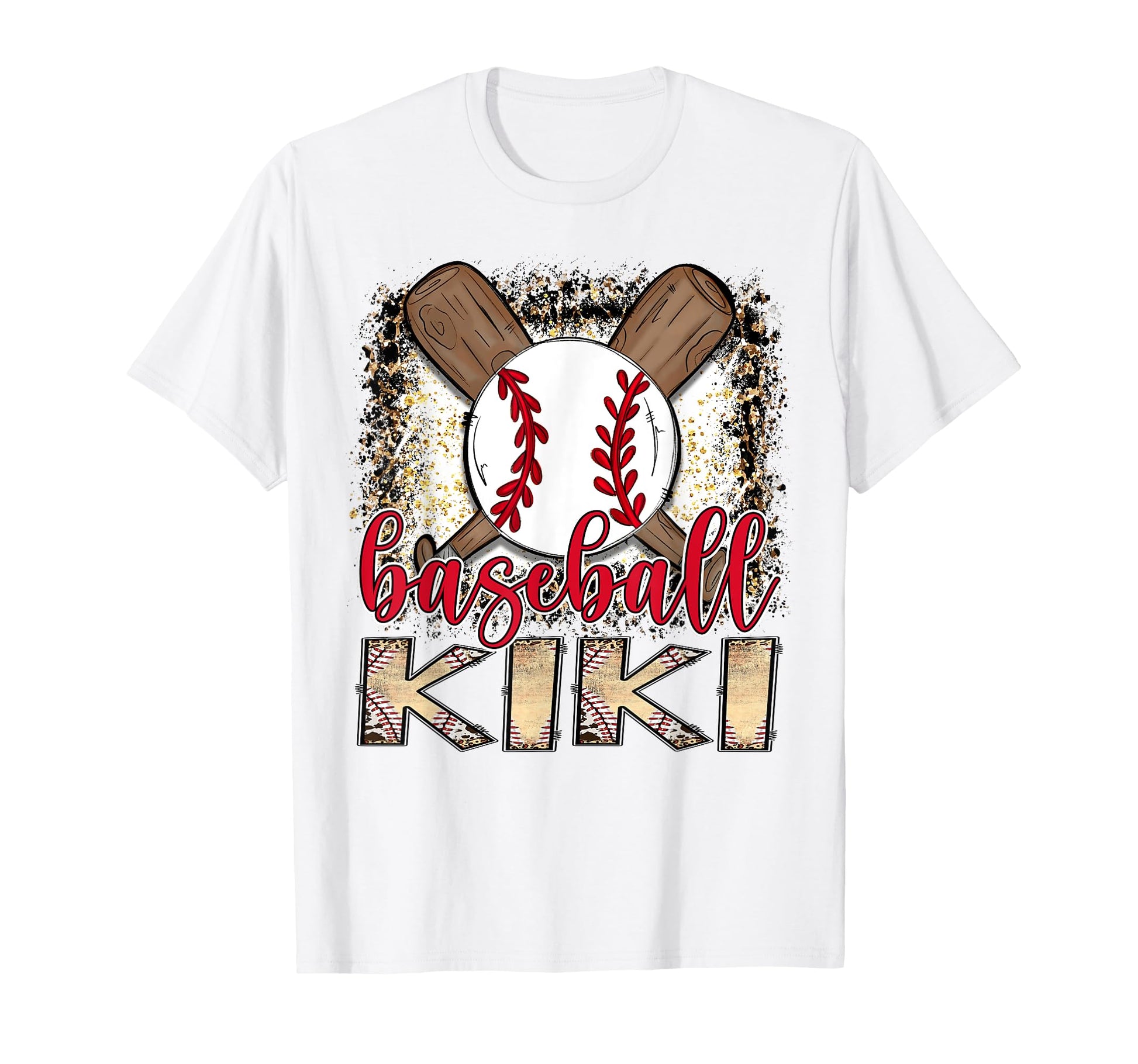 Baseball Kiki Leopard Proud Ball T-Shirt - Fun Novelty Design for Adults - T-Shirt, Sweatshirt, Hoodie