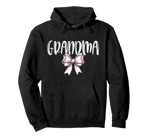 Coquette Baseball Grandma Spirit Hoodie - Fun Novelty Design Men Women - T-Shirt, Sweatshirt, Hoodie