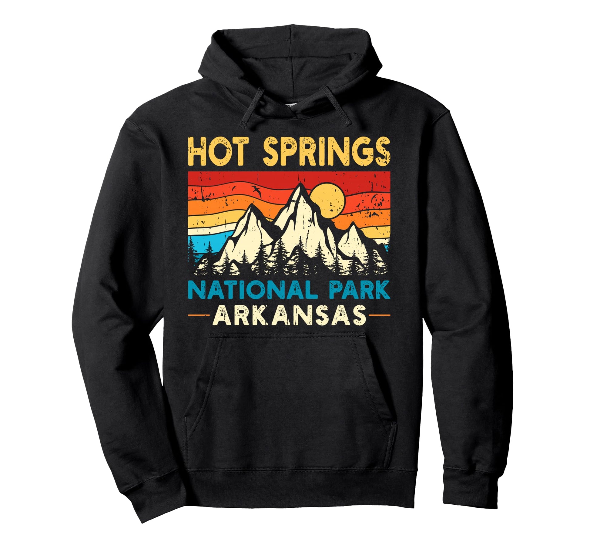 Hot Springs National Park Hoodie - Novelty Apparel Men Women - T-Shirt, Sweatshirt, Hoodie