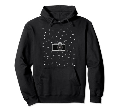 Slr Camera Wildlife Surrounding It Hoodie - Custom Art Print Unisex - T-Shirt, Sweatshirt, Hoodie