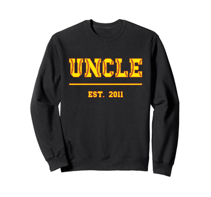 Uncle Est 2011 Sports Year Sweatshirt - Custom Art Print for Adults - T-Shirt, Sweatshirt, Hoodie