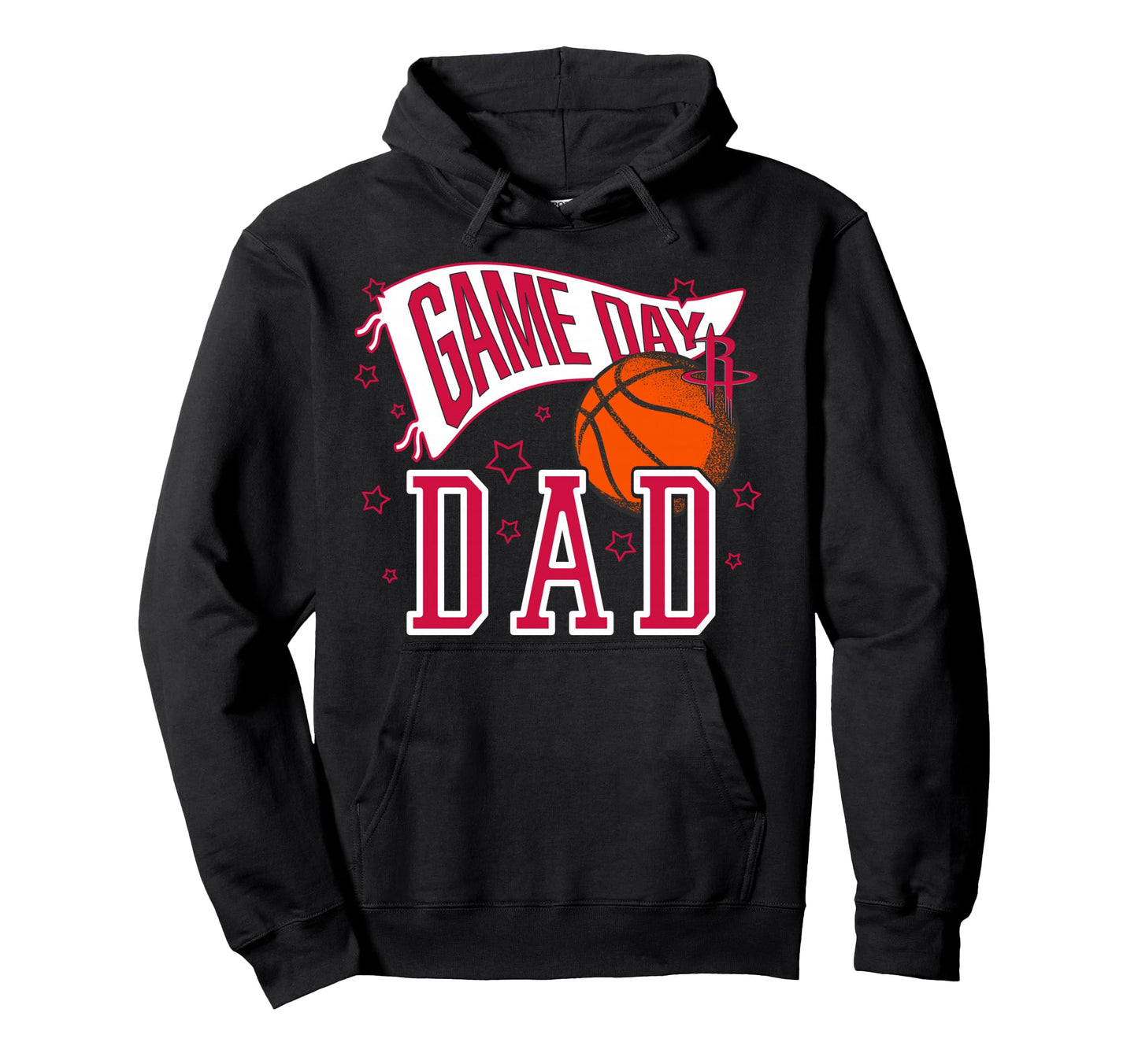 Nba Houston Rockets Fathers Day Hoodie - Casual Everyday Wear Unisex - T-Shirt, Sweatshirt, Hoodie