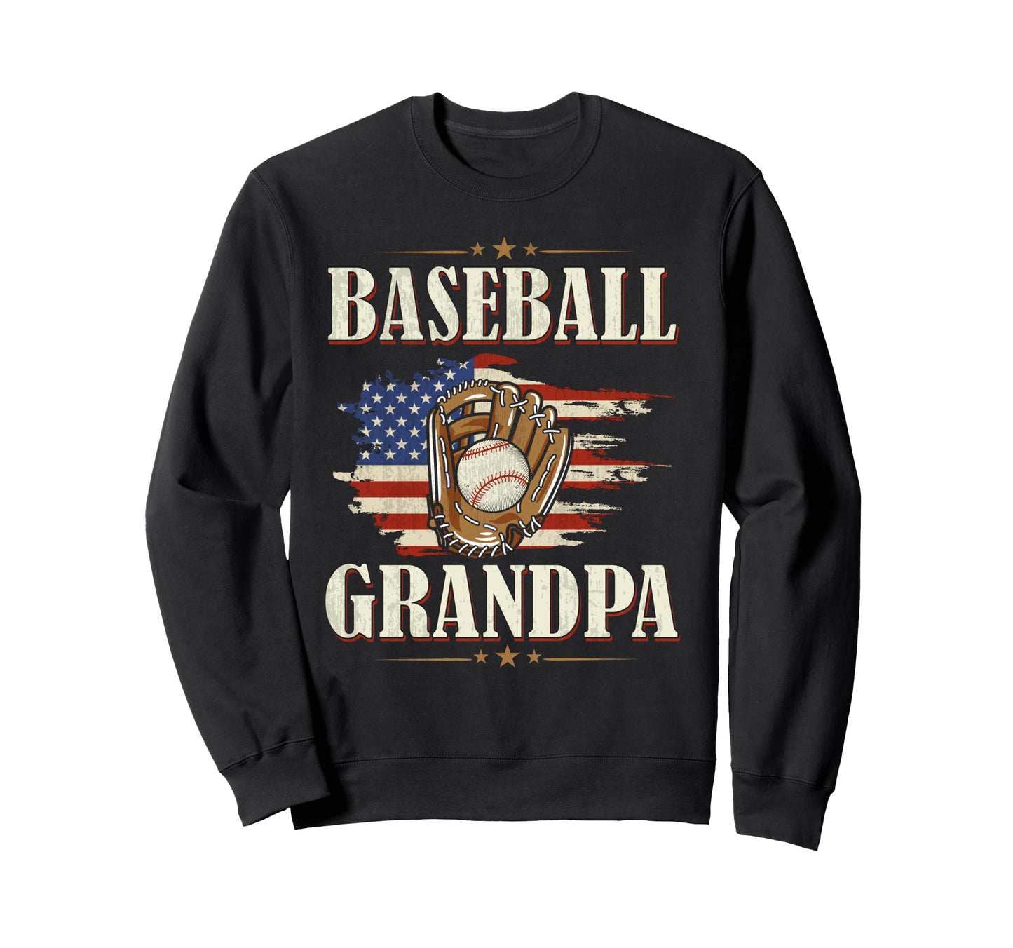 American Flag Usa Proud Grandpa Love Sweatshirt - Unique Graphic Men Women - T-Shirt, Sweatshirt, Hoodie
