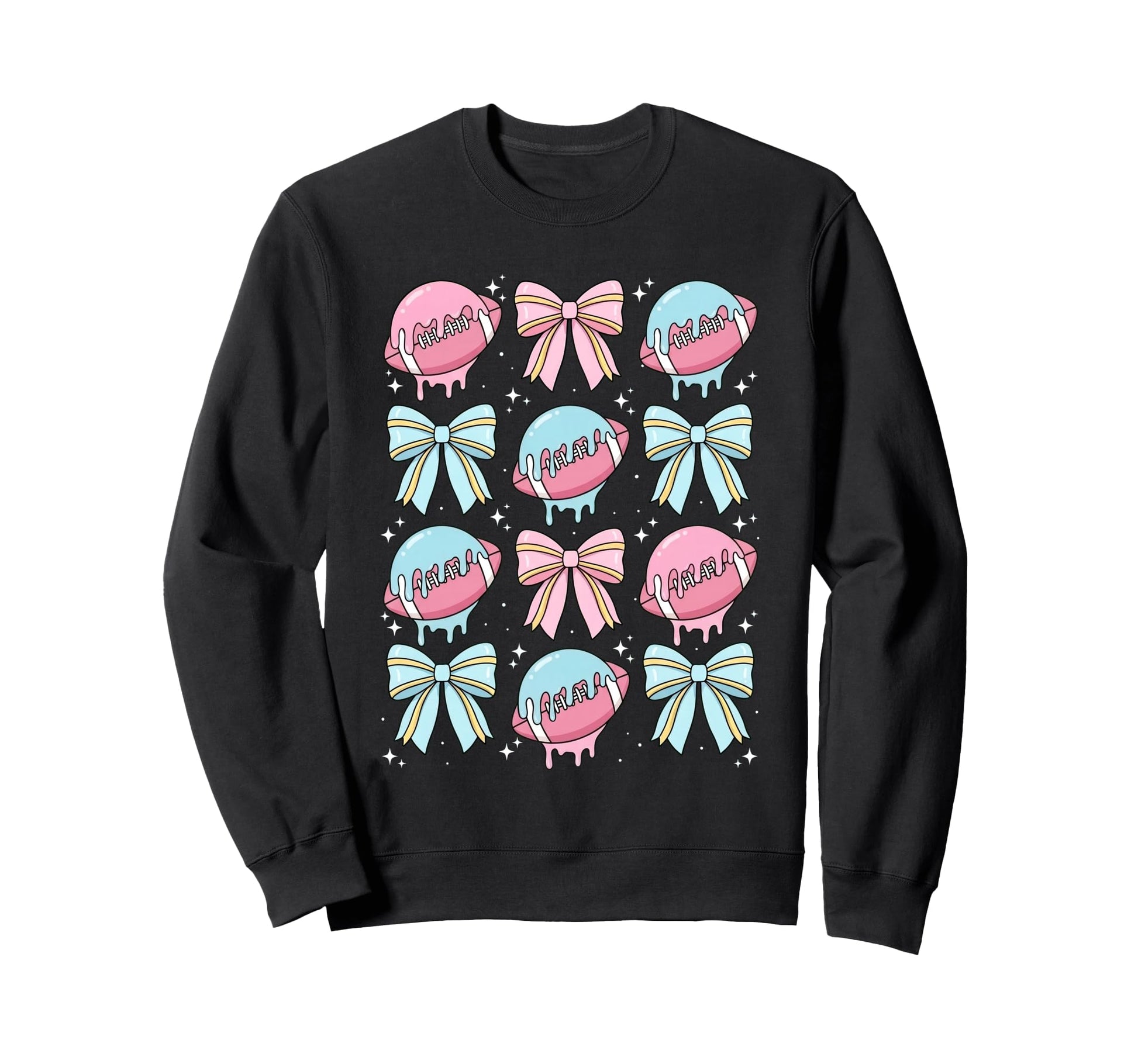 American Football Drip Ice Cream Mom Sweatshirt - Minimalist Print Unisex - T-Shirt, Sweatshirt, Hoodie