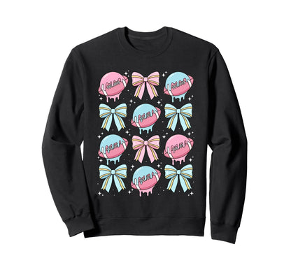 American Football Drip Ice Cream Mom Sweatshirt - Minimalist Print Unisex - T-Shirt, Sweatshirt, Hoodie