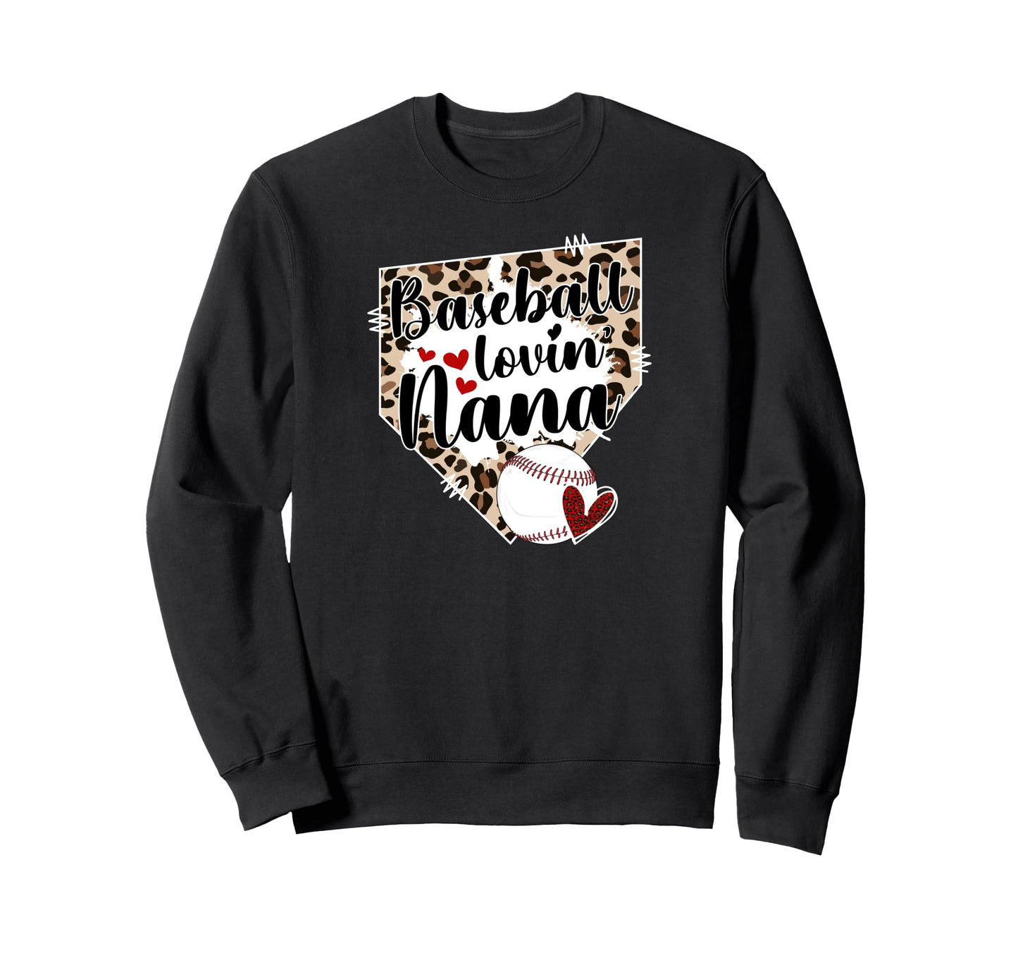 Baseball Lovin Nana Baseball Nana Sweatshirt - Streetwear Style Men Women - T-Shirt, Sweatshirt, Hoodie