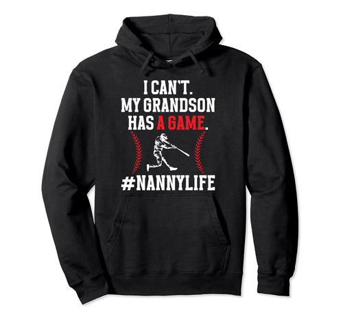 Nanny Life Baseball Nanny Baseball Hoodie - Minimalist Print for Adults - T-Shirt, Sweatshirt, Hoodie