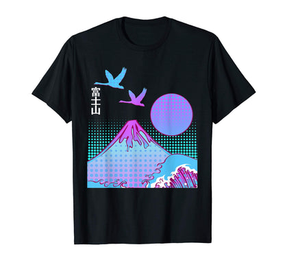 Mount Fuji Fujisan Honshu Japanese T-Shirt - Streetwear Style for Adults - T-Shirt, Sweatshirt, Hoodie