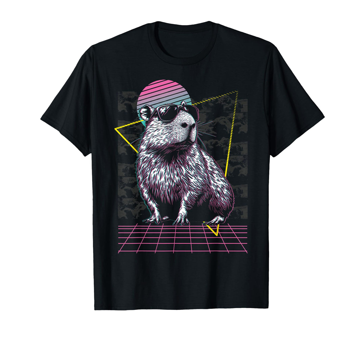 Capybara Capibara Sunglasses T-Shirt - Casual Everyday Wear Unisex - T-Shirt, Sweatshirt, Hoodie
