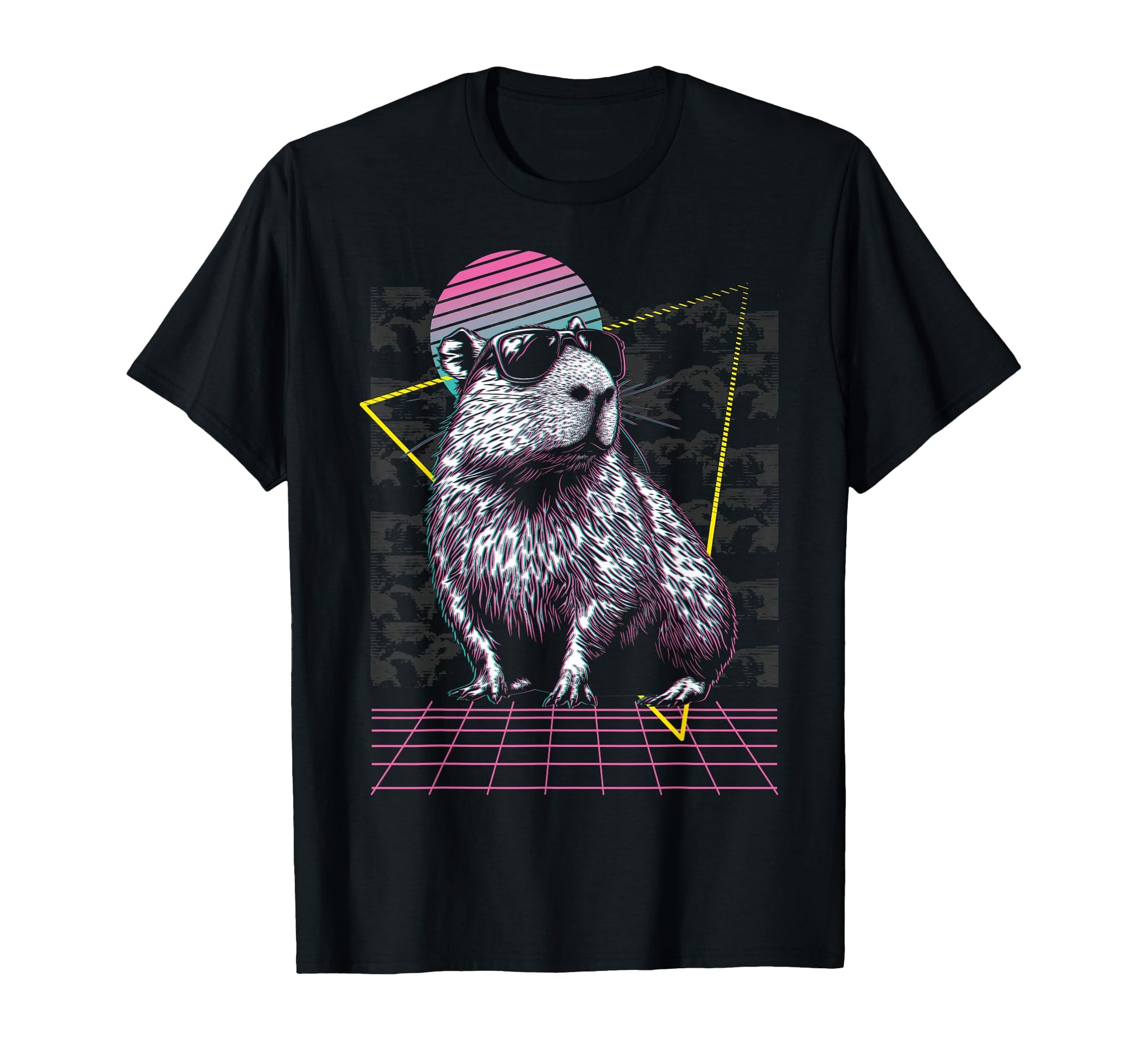 Capybara Capibara Sunglasses T-Shirt - Casual Everyday Wear Unisex - T-Shirt, Sweatshirt, Hoodie