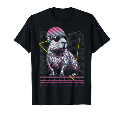 Capybara Capibara Sunglasses T-Shirt - Casual Everyday Wear Unisex - T-Shirt, Sweatshirt, Hoodie